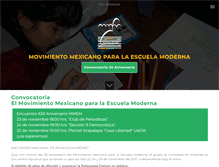 Tablet Screenshot of mmem.org.mx